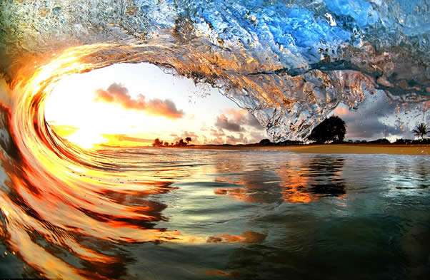 noticias Dentro de las impresionantes olas de Hawai (Fotos)